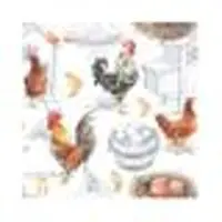 Ambiente Servetten Chicken Farm 33cm