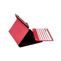 Silver Sanz Gripcase Ht-toetsenbord 9-10 Inch Omslag