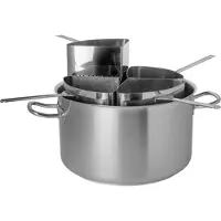 HorecaTraders Pasta-kookpan | RVS | 31.4 L | Ø40 cm