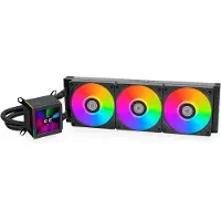 Lian Li GALAHAD II LCD 360 - Vloeistof-koelsysteem processor - afmeting radiator: 360 mm - voor Intel LGA: 1700, 1200, 115x - AMD AM5, AM4 - 3x 120 mm ARGB fans - zwart
