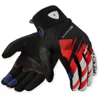 REV'IT! REV’IT! Surge Zwart Rood Handschoenen Maat 2XL