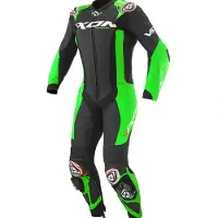 Ixon Vortex 3 Zwart Groen 1-Delig Motorpak Maat 4XL