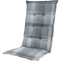 Madison Tuinstoelkussen Sya Grey Hoge Rug (123 x 50 cm)