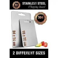 Hermia Concept 2PASCELKB - Snijplankenset - 2-delig - Zilver