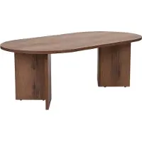 Skye Decor , Sable - VNT Walnoot, salontafel, notenhout, 100% melamineplaat, 119 x 60 x 40 cm