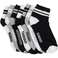 We fashion Sokken grijs / zwart / wit