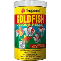 Tropical Goldfish Color Pellet 1000ml Visvoer