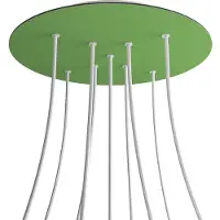 Creative Cables Kror409xf116 Xxl Roos-een Ronde Groene Weide Rozen Kit
