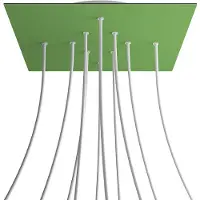 Creative Cables Kroq4010f116 Xxl Rose-one Square Groene Weide Rozenkit