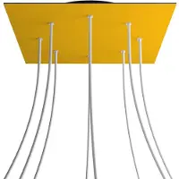 Creative Cables Krovnq408f113 Xxl Enkele Roos Vierkant Mosterdroos Set