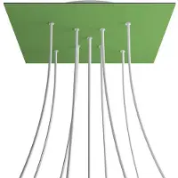Creative Cables Kroq409xf116 Xxl Rose-one Square Groene Weide Rozenset