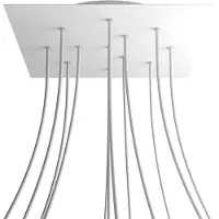 Creative Cables Kroq4012f102 Xxl Rose-one Square Matte Witte Rozenset