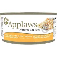 Applaws Natvoer Voor Katten Met Kip En Kaas 24x70g
