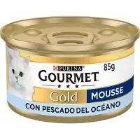 Purina Goud Gourmet Oceaanvis Mousse Kattenvoer 24x85g