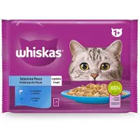 Mars Whiskas Selectie Vis 4x85g Kattensnack 13 Eenheden