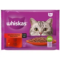 Mars Whiskas Selection Meats Classic 4x85g Katten Snacks 13 Eenheden