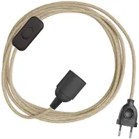 Creative Cables Snakebis E27 Lampenhouder Met Bedrading 3 M