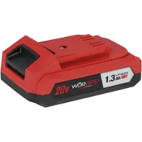 Worgrip Batterij Voor Zaklamp 1.3ah 20v