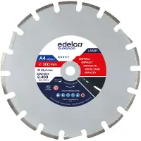Edelco Diamantschijf Voor Asfalt A4 350x20 Mm