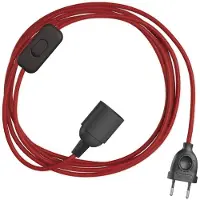 Creative Cables Snakebis E14-lamphouder Met Bedrading 1.8 M