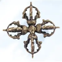 BERK Dubbele dorje (vajra) 9 cm