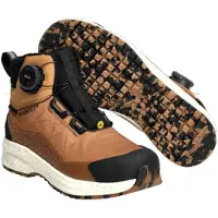 Mascot F1602-702 Veiligheidsschoenen hoog Notenbruin maat 1041 uniseks