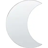 Beliani PESMES - Wandspiegel - Zilver - Glas