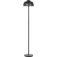 Beliani SENETTE - Staande lamp - Zwart - Staal