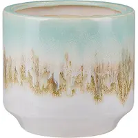 Beliani CYME - Bloemenvaas-Multicolor-Steengoed