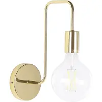 Beliani SAVENA - Wandlamp - Goud - Metaal
