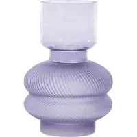 Beliani RODIA - Decoratieve vaas - Paars - Glas
