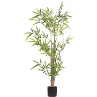 Beliani BAMBOO - Kunstplant - Groen - Synthetisch materiaal