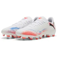 Puma Voetbalschoen 'Future 8 Play' blauw / oranje / zwart / wit