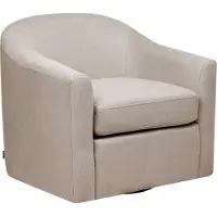 Beliani MAGNOR - Fauteuil - Taupe - Polyester