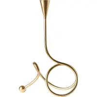Beliani AROUCA - Kaarshouder - Goud - IJzer