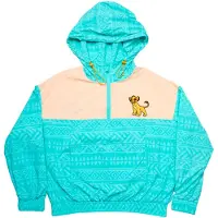 Loungefly Disney Lion King Windjack Blauw M