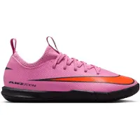 Nike Zoom Mercurial Vapor 16 Academy Zaalvoetbalschoenen (IN) Kids Roze Felrood Lichtblauw