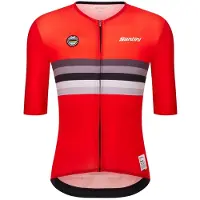 Santini Uci World Champion Switzerland 2025 Korte Mouw Wielertrui