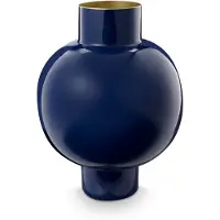 Pip studio - Vaas - Donkerblauw - IJzer - 31,5x42cm