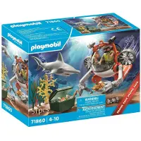 Playmobil Action Heroes Schattenjacht met onderzeeër