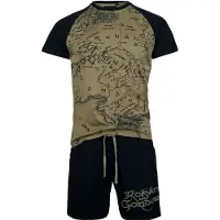 Le Seigneur Des Anneaux Pyjama - Rohan And Gondor - S tot 3XL - voor Mannen - meerkleurig - Maat S
