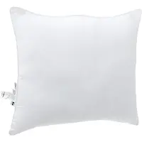 vidaXL Hoofdkussen 2 st 51 x 51 x 20 cm Katoen en Polyester Wit
