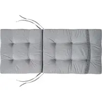 Beliani MAUI PREMIUM - Tuinkussen set 8 stuks - Grijsmelange - Polyester