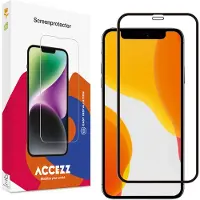 Accezz Gehard Glas Full Cover Screenprotector voor de Apple iPhone 12 Mini