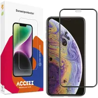 Accezz Gehard Glas Full Cover Screenprotector voor de Apple iPhone 11 Pro Max / Xs Max