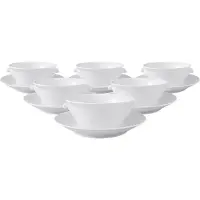 Villeroy & Boch Suppentassen mit Untertassen Cellini 400 ml Set van 6