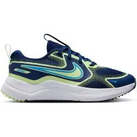 Nike Cosmic Runner Hardloopschoenen Kids Donkerblauw Groen Wit