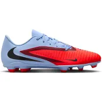 Nike Voetbalschoen 'PHANTOM 6 CLUB' lichtblauw / neonoranje / bordeaux / zwart