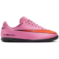 Nike Mercurial Vapor 16 Club Zaalvoetbalschoenen (IN) Kids Roze Felrood Lichtblauw