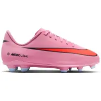 Nike Mercurial Vapor 16 Club Gras / Kunstgras Voetbalschoenen (MG) Kids Roze Felrood Lichtblauw